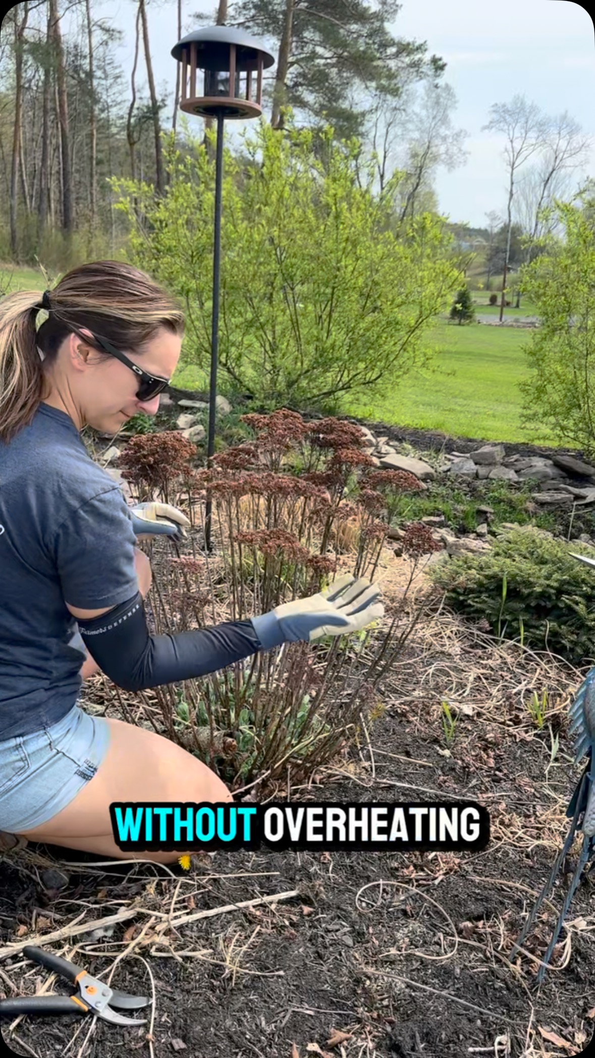 Instagram post by @compassacres for Farmers Defense. Caption reads: [...] But not anymore! These sleeves from....