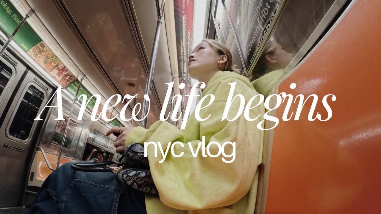 YouTube post by @yyselina for ana luisa. Caption reads: 紐約日常🍎新生活正式啟動、跟我一起過週末！.