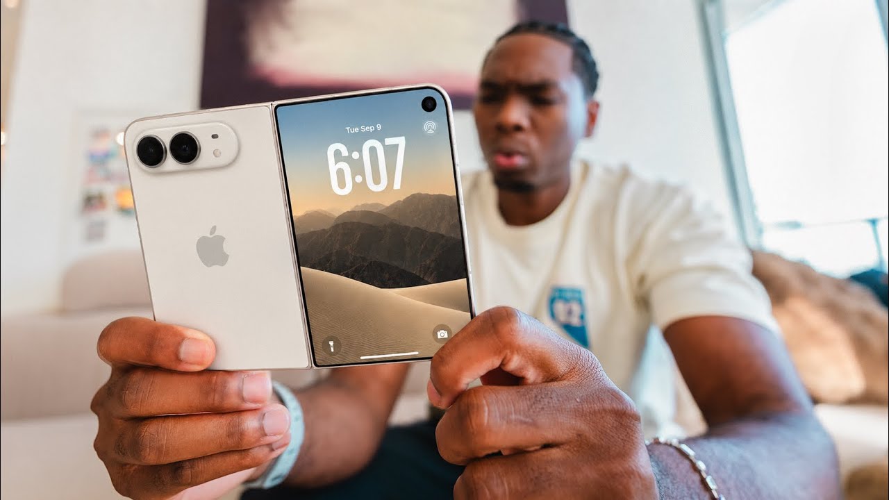 YouTube post by @ShevonSalmon for Paperlike. Caption reads: Apple Fixed Samsung’s Biggest Mistakes With iPhone....
