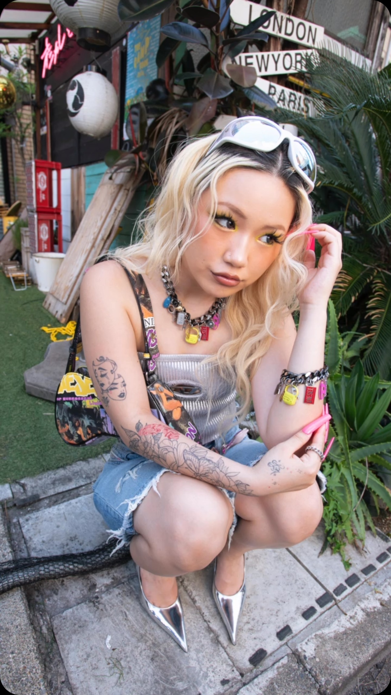 Instagram post by @yasuuuuuuuuuuuu for Droptokyo. Caption reads: @diesel × @drop_tokyo 

🦋 @3pylanabby 

📹📸....