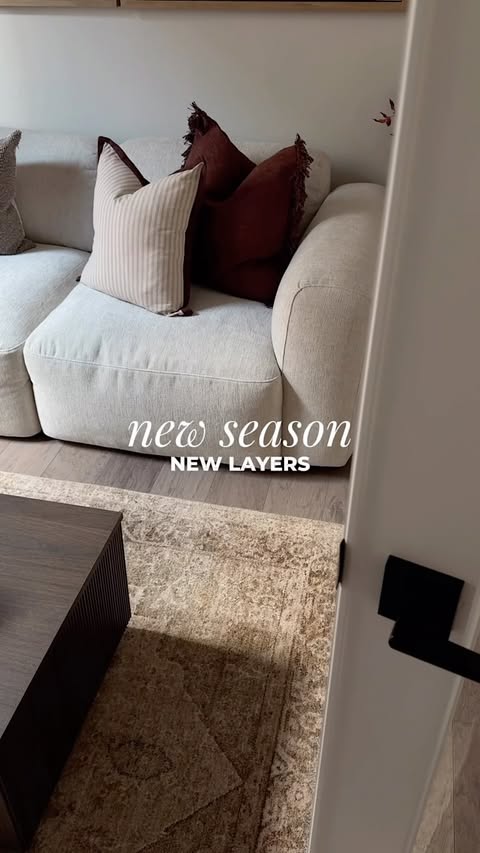 Instagram post by @ashleyjgomez_ for Loloi. Caption reads: [...] new @magnolia home by @joannagaines x....