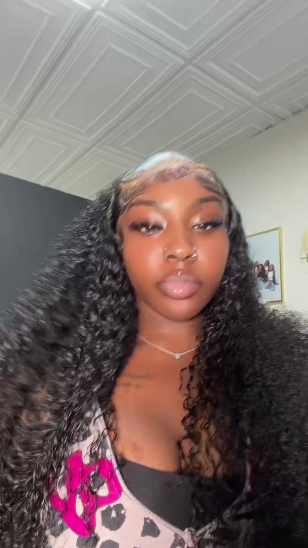 TikTok post by @diadiorr_._ for Lemoda Hair. Caption reads: The best Burmese curly out!😍. @Lemoda Hair....