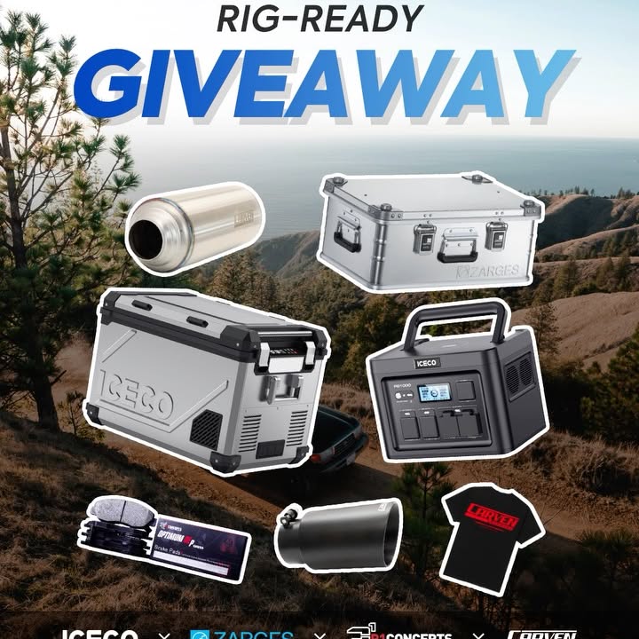 Instagram post by @zarges.usa for Carven Exhaust. Caption reads: [...] • @zarges.usa K470 Universal Box •....