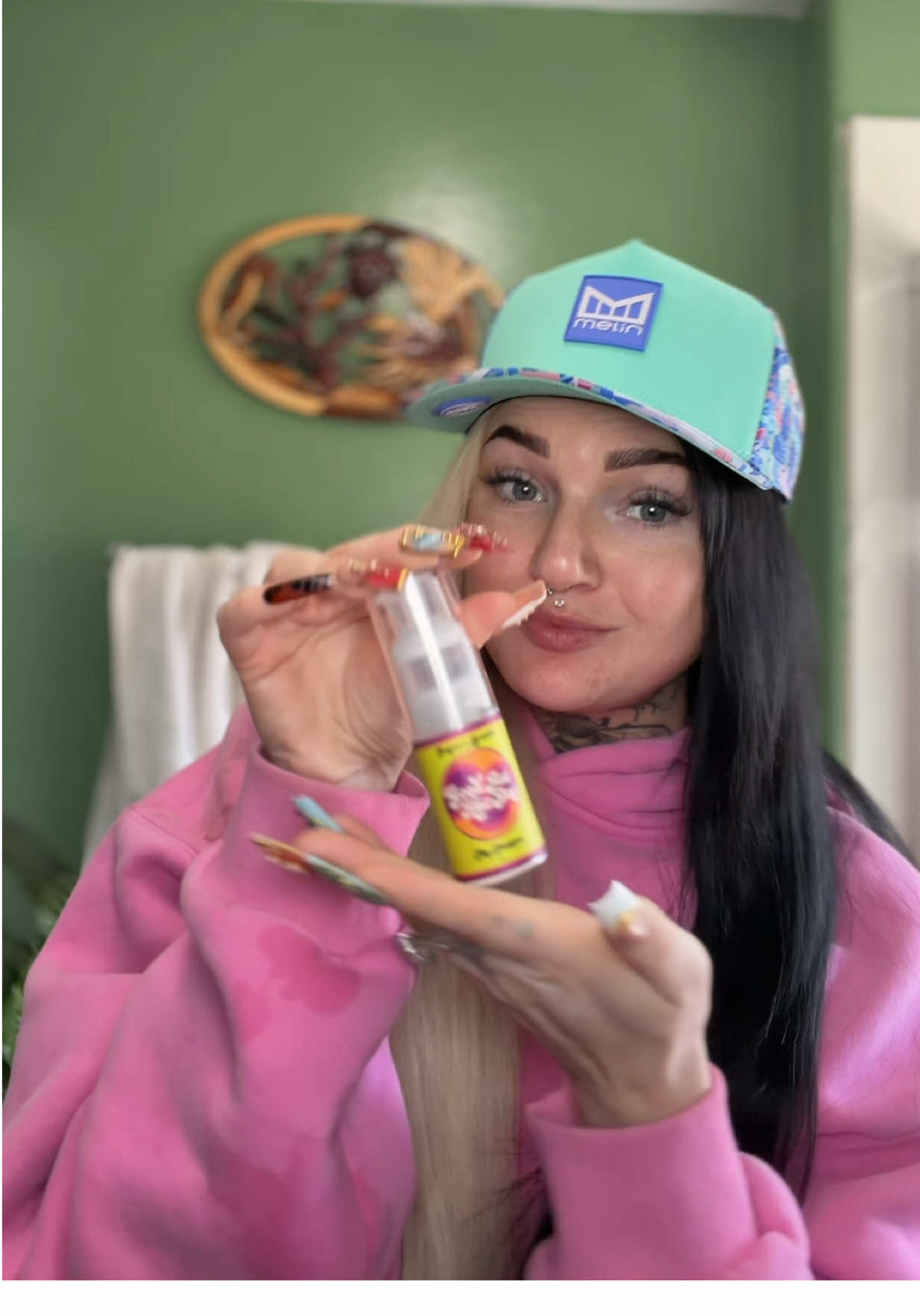 TikTok post by @kelseyteneal for Good Ass Hair Day. Caption reads: @Good Ass Hair Day-Katelynn #dryshampoo [...].