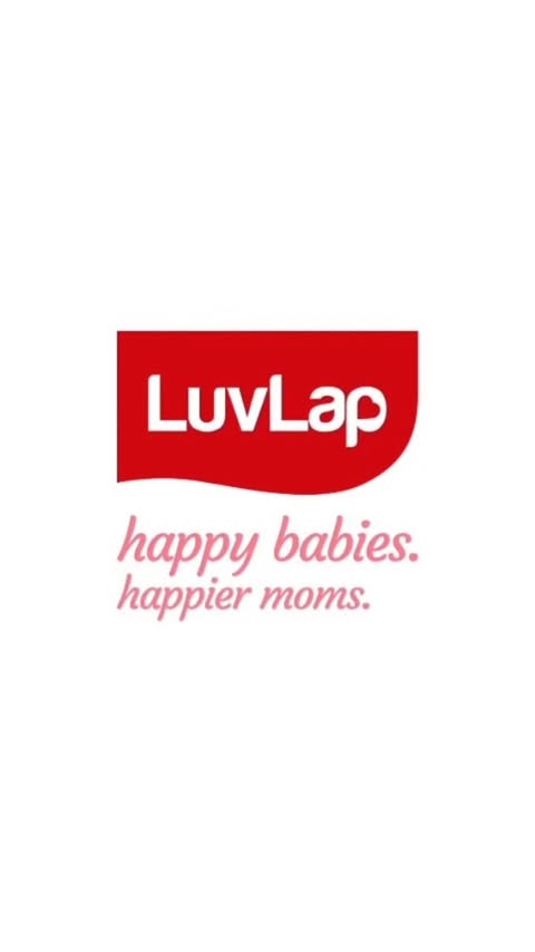 Instagram post by @little.missgiggles for LuvLap. Caption reads: @luvlap.in Supreme Diaper Pants Happy Mommy [...].