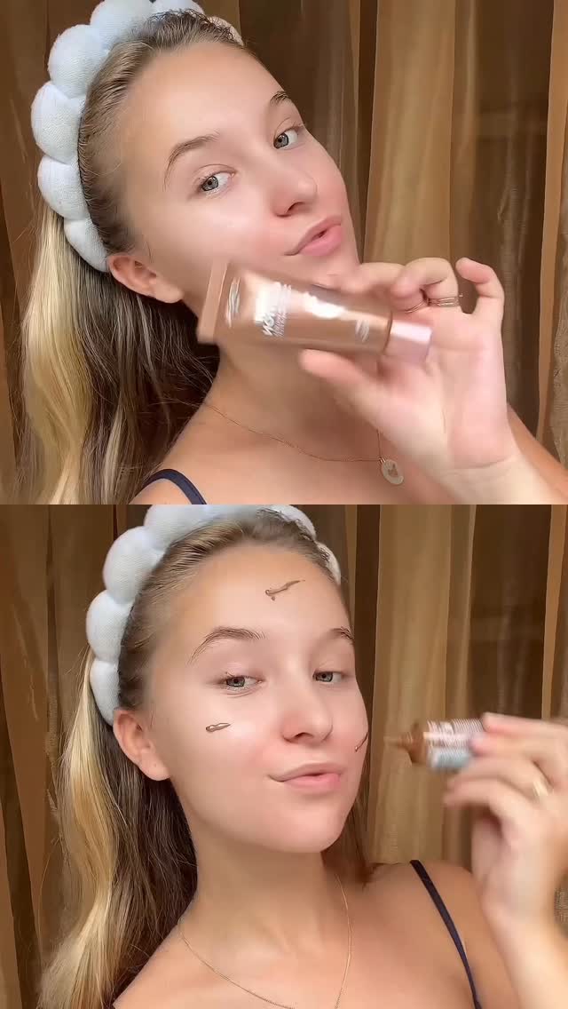 Instagram post by @polinaarv for Musc Intime. Caption reads: good morning with @lancomeofficial @muscintime....