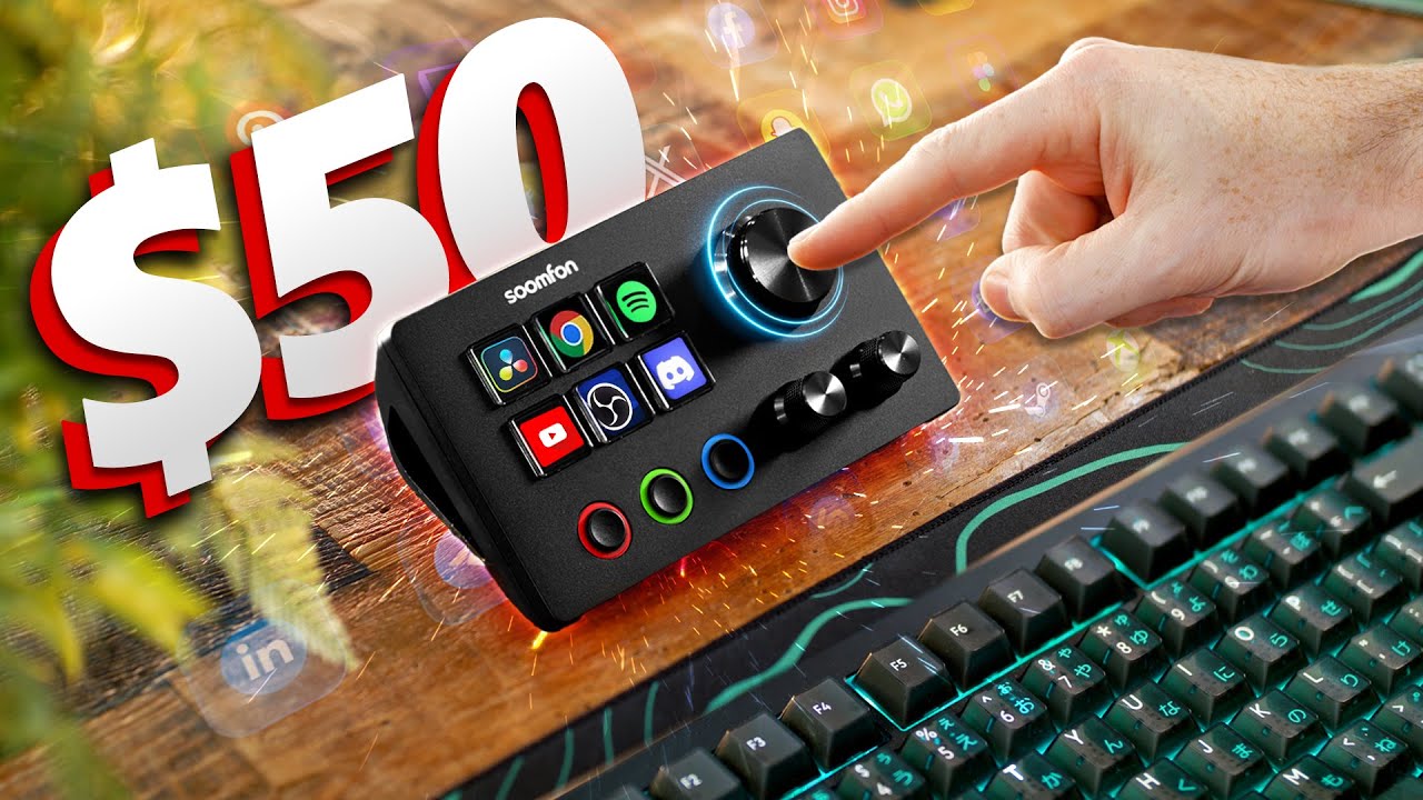 YouTube post by @randomfrankp for Whatnot. Caption reads: Cool Tech Under $50 - November!.