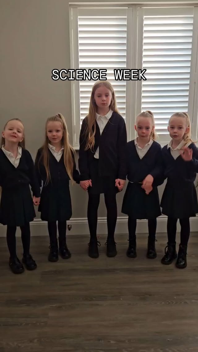 Instagram post by @crozierquadsplus1 for Smiffys. Caption reads: [...] week at school 🤍

Scientists coats....