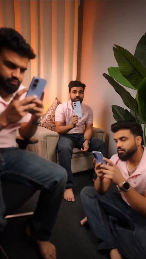 Instagram post by an influencer for vivo India. Caption reads: The All Round Battery Beast Smartphone Is Here....