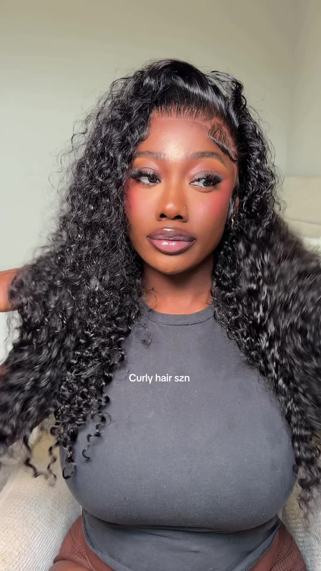 TikTok post by @b0lade for Subella Hair. Caption reads: [...] Full, soft, and giving real scalp ✨@Subella....