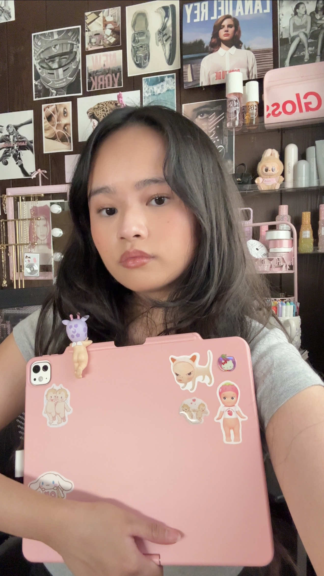 TikTok post by @ange1ikamay for Typecase. Caption reads: [...] perfect ipad case for students 💻🎀☕️....