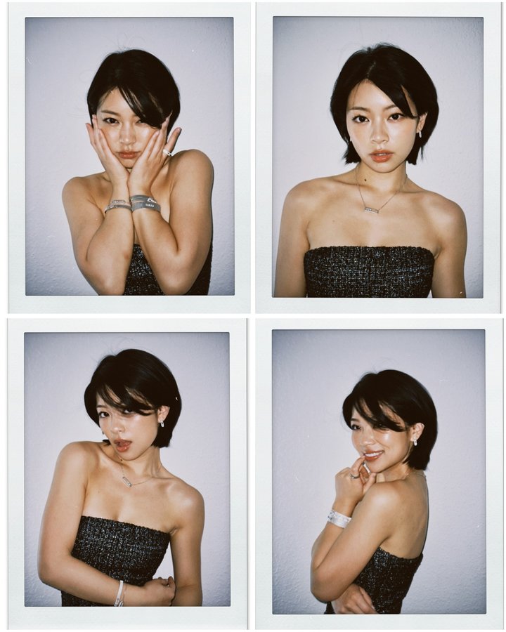 Instagram post by @tingting_lai for Messika. Caption reads: @messika new move ciselé collection bringing out....