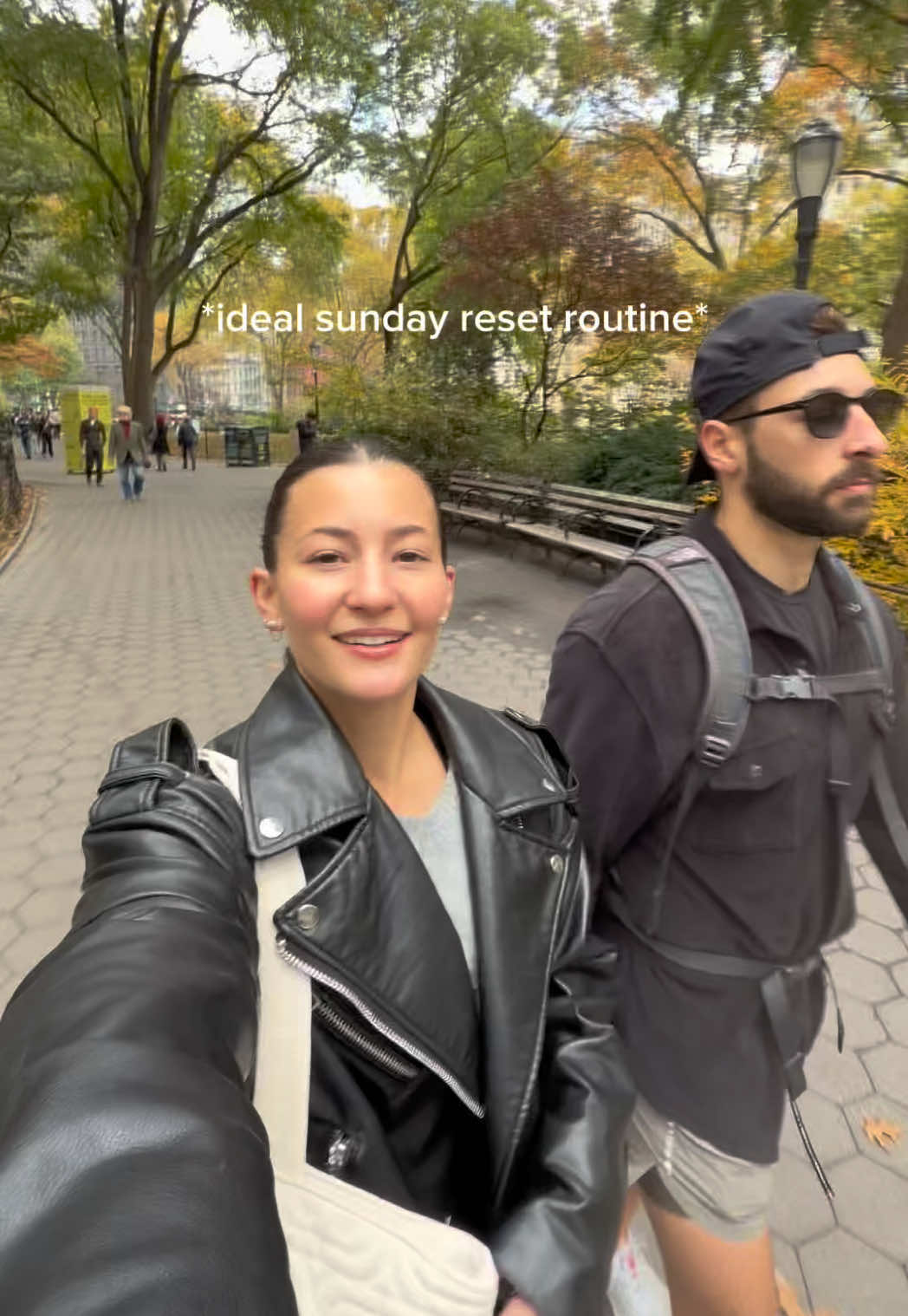 TikTok post by @jenlaurenn for Neuro. Caption reads: fall sunday reset routine ahead of the holidays....