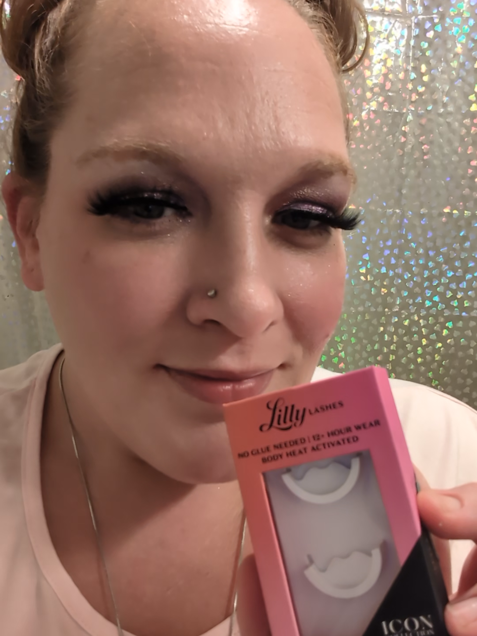 TikTok post by @wenstar2020 for Lilly Lashes. Caption reads: @Lilly Lashes has the most incredible [...].