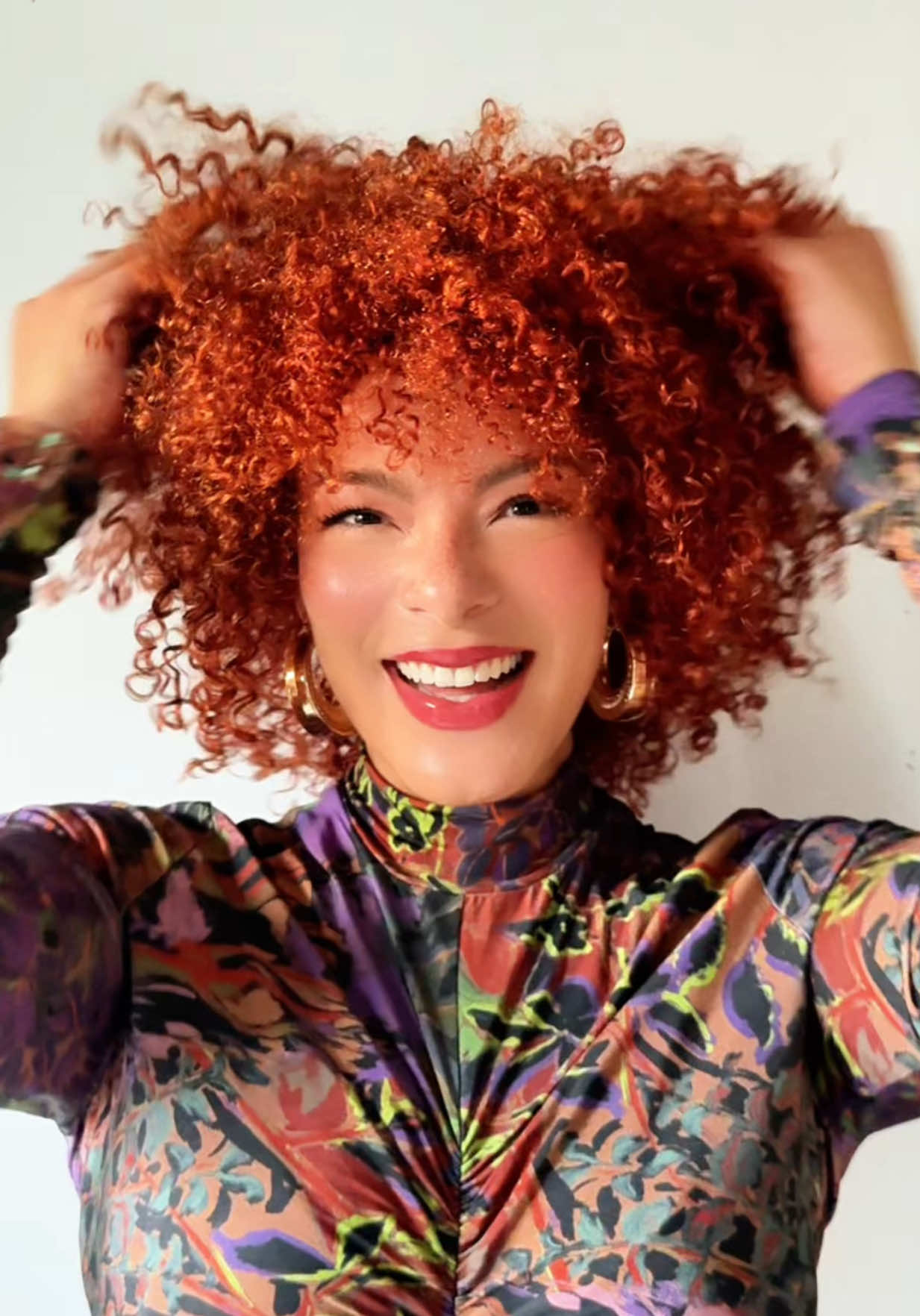 TikTok post by @travelingwithjessica for DevaCurl. Caption reads: Tried @DevaCurl’s Quench’N Define Gel for the....