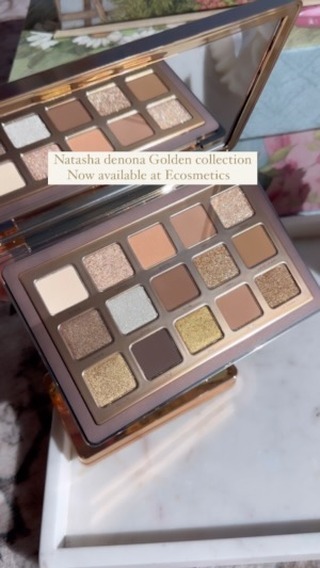 Instagram post by @zainabadilblog_ for eCosmetics. Caption reads: [...] for all your favorite beauty brands....