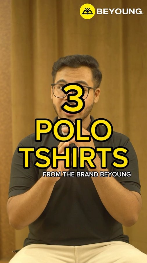 Instagram post by @girishh_01 for BEYOUNG. Caption reads: [...] just ₹1299 😍✨ Use the discount coupon....