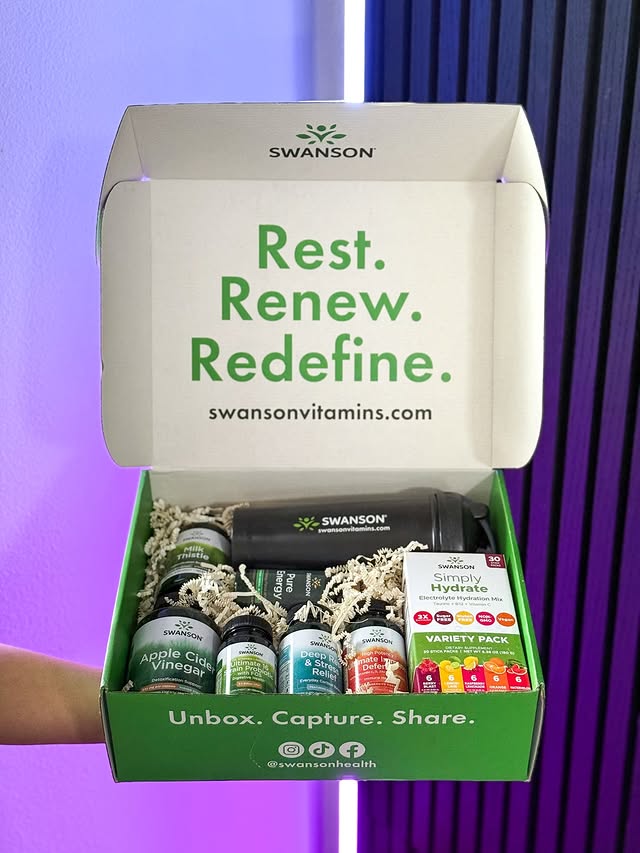 Instagram post by @kerrasmomlife for Swanson Health. Caption reads: [...] are available individually. Thanks....