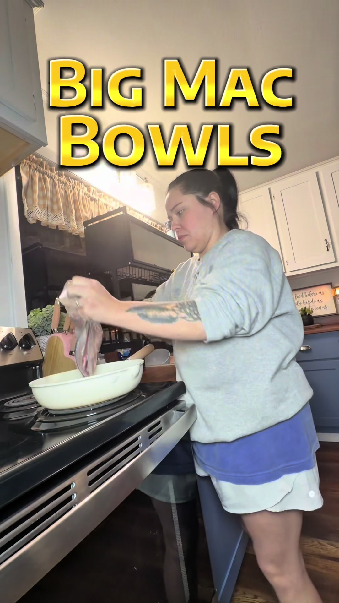 TikTok post by @brooke_mamax2 for Odiforgo. Caption reads: [...] #healthy #healthyrecipes #lowcal @ODIFORGO.