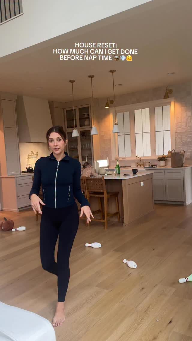 Instagram post by @halesmoore for PBfit. Caption reads: Well shoot… didn’t even make it to the kitchen....