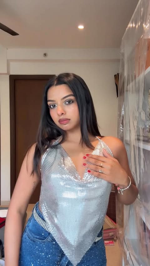Instagram post by @vaishnavikondawar for NEWME. Caption reads: [...] are you exictedddddd . . . . wearing....