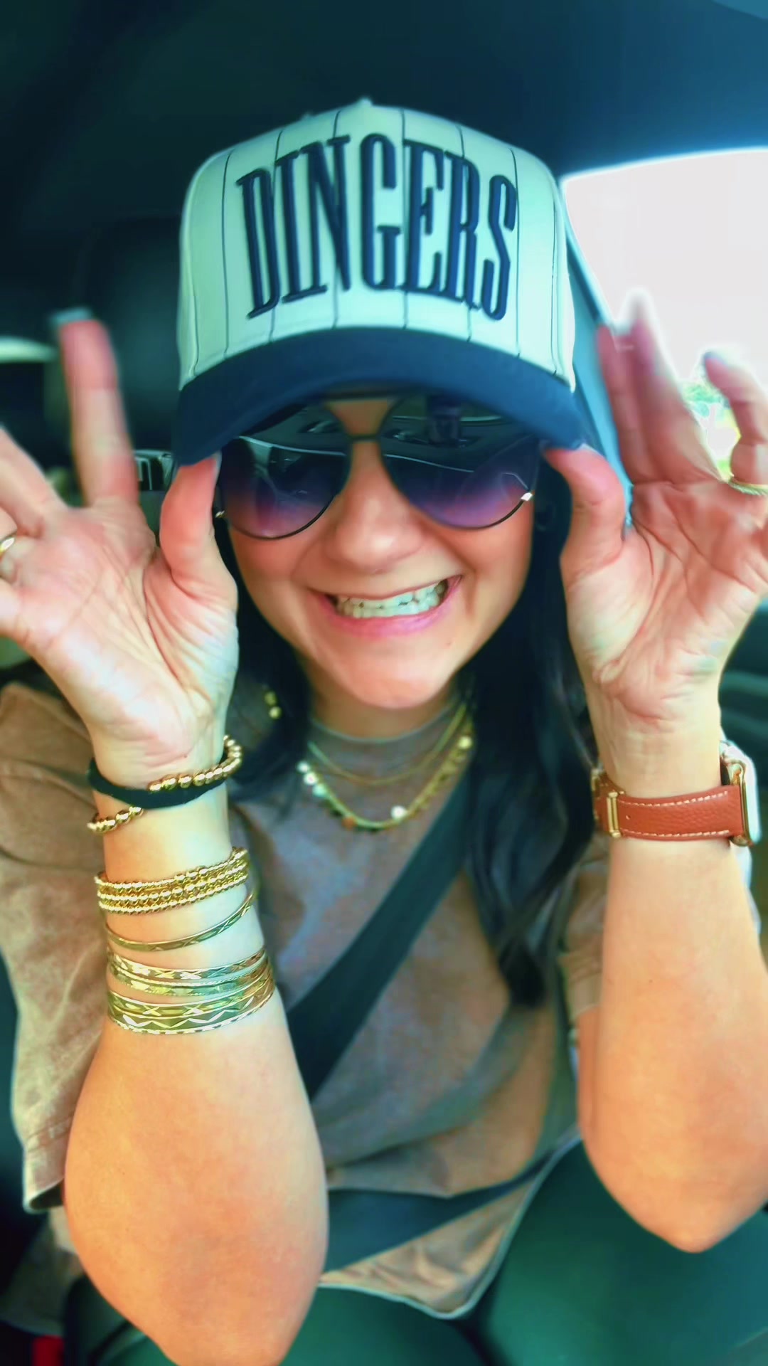 TikTok post by @laurenelizabeth_shop for KenzKustomz. Caption reads: [...] #baseballseason #boymom @KenzKustomz .