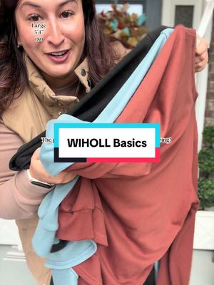 TikTok post by @jz4916 for WIHOLL FASHION. Caption reads: [...] & super affordable! 🙌🏼❄️🍂 @WIHOLL FASHION....