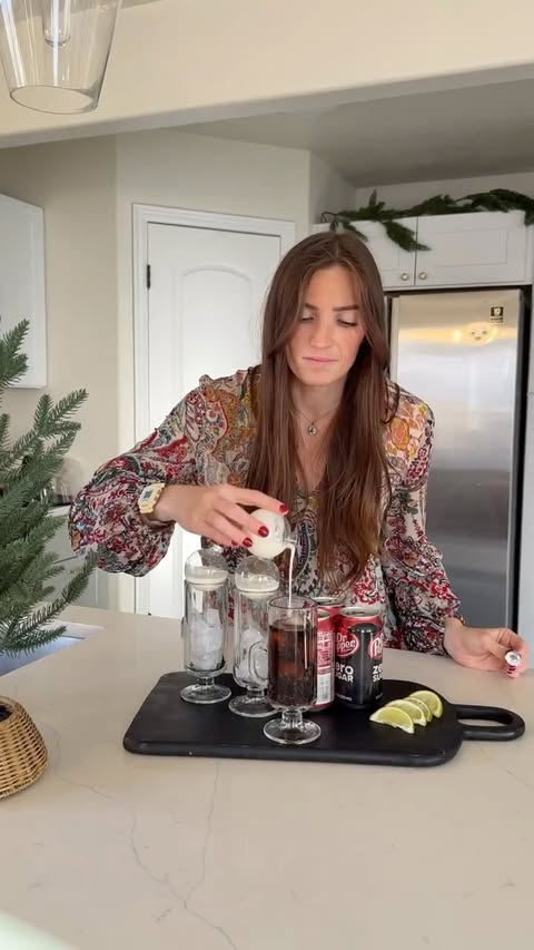 Instagram post by @stephrevans for Dr Pepper. Caption reads: have yourself a dirty little Christmas 😏✨🥤🍋‍🟩....