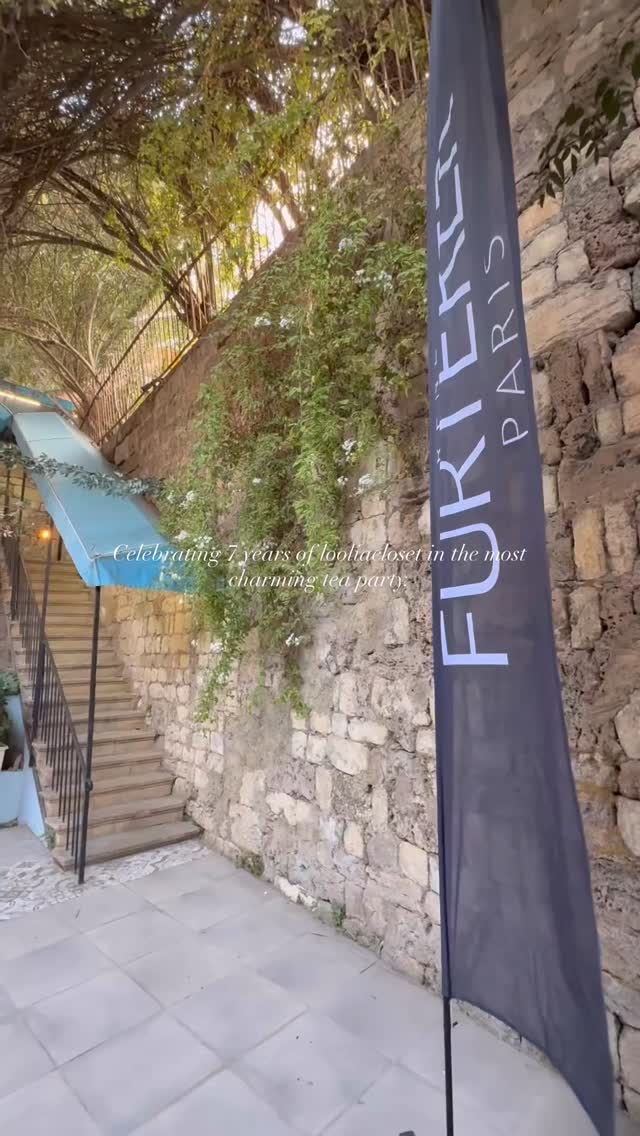 Instagram post by @shirinschaad for René Furterer. Caption reads: 7 years of beauty, style & inspiration with....