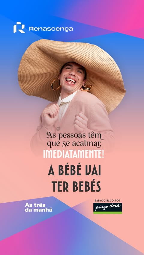 Instagram post by @vasco.pereira.coutinho for Renascença. Caption reads: [...] as quintas-feiras às 9h15 na Renascença ou a....