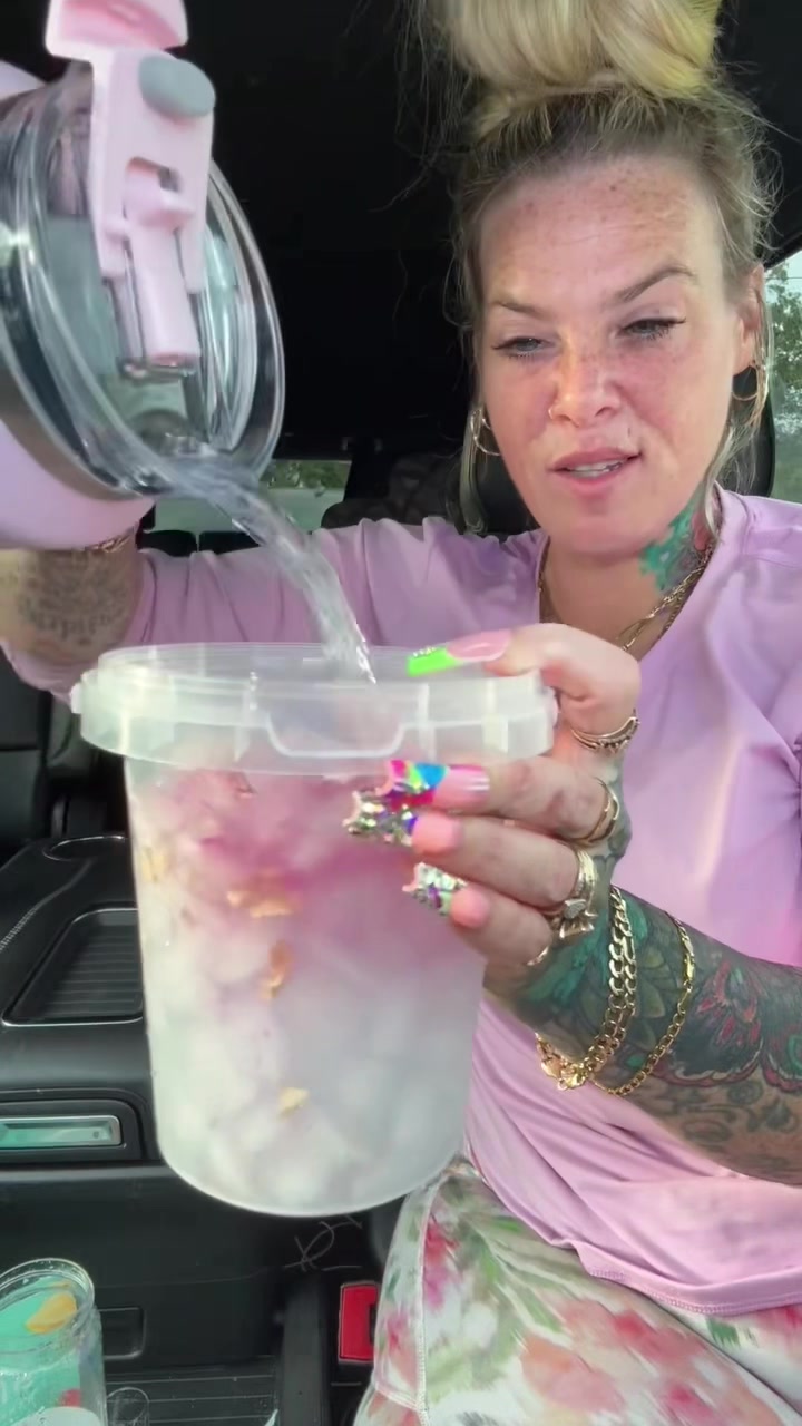 TikTok post by @itsmamacookie for Ultima Replenisher. Caption reads: [...] walk but I wanted to make my @Ultima....