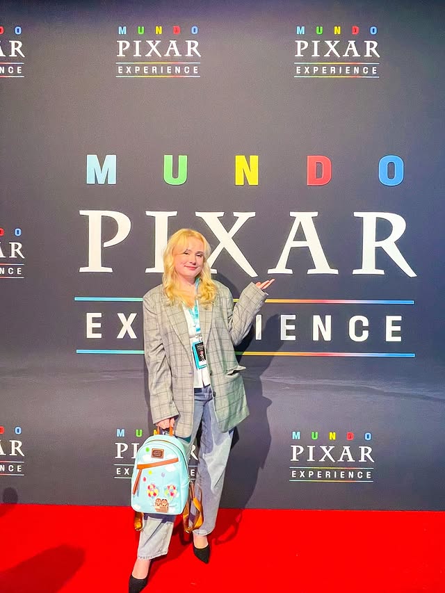 Instagram post by an influencer for Disney UK. Caption reads: [...] for more @mundopixarlondon @disneyuk....