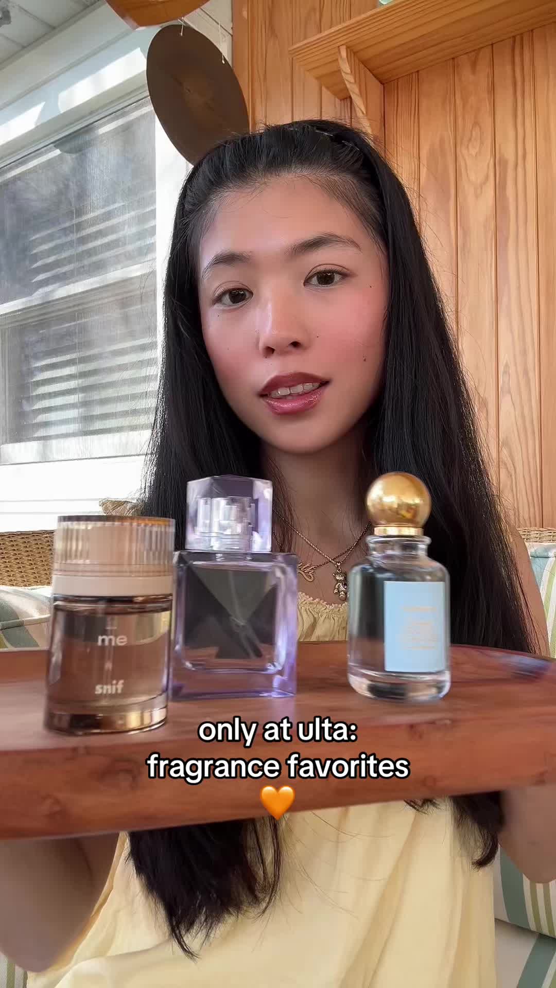 TikTok post by @ultabeauty for Snif. Caption reads: [...] ALMOST ALWAYS - only at Ulta! ✨@Snif Me -....