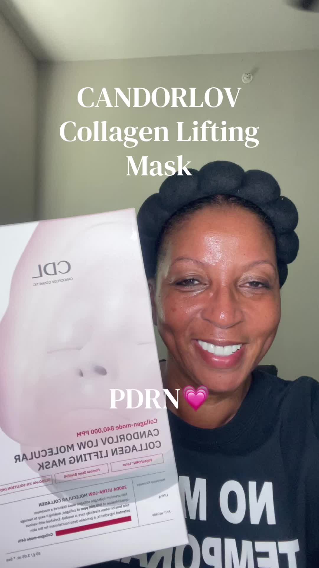 TikTok post by @anyanmorgan for Candorlov US. Caption reads: [...] your skin needs a visible refresh.....