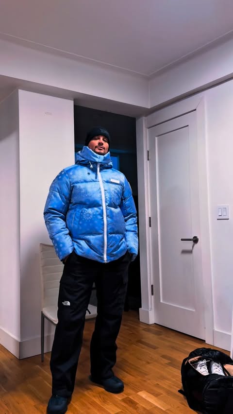 Instagram post by @evanfitness_nyc for Cellucor. Caption reads: ❄️ SNOW DAY ❄️ @c4energy #c4energypartner .....