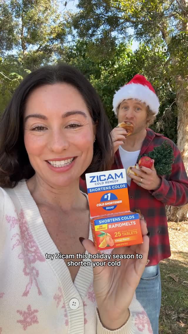 Instagram post by @liliannawilde for Zicam. Caption reads: the plot twist nobody saw coming, cold season! I’m....