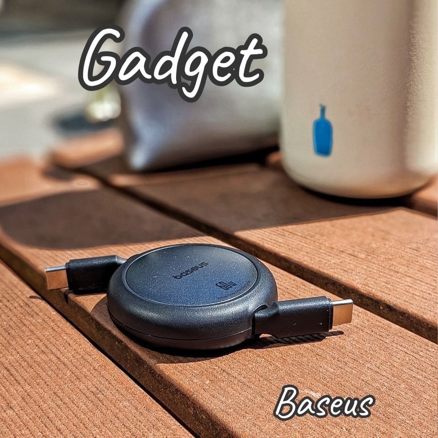 Instagram post by @erica.today for Baseus. Caption reads: [...] . . . . PR @baseus_japan #ベースアス #baseus....