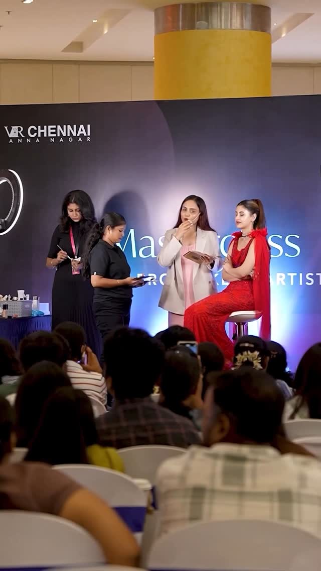 Instagram post by @sanchiagarwalmakeovers for Charlotte Tilbury. Caption reads: Truly grateful to @mynykaa for inviting me to lead....