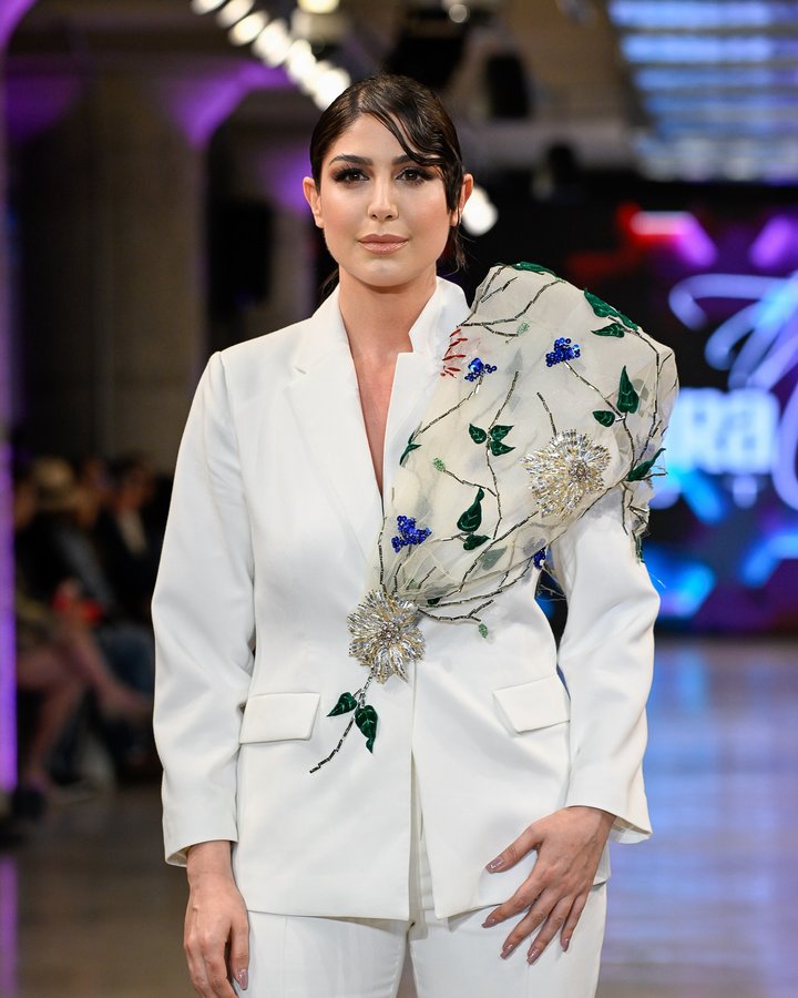 Instagram post by @tamaranasrofficial for Black Radiance Beauty. Caption reads: “Botanical Symphony “– A harmony of strength and....