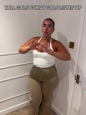 TikTok post by @b3ffany11 for RELA RELA. Caption reads: The fit on these INSANE @RELA RELA UK....