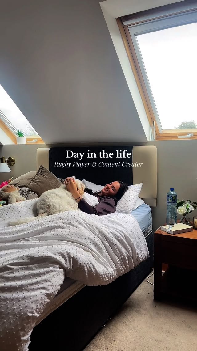 Instagram post by @leahtarpey_ for Revive Active. Caption reads: [...] as an athlete & content creator ✨....