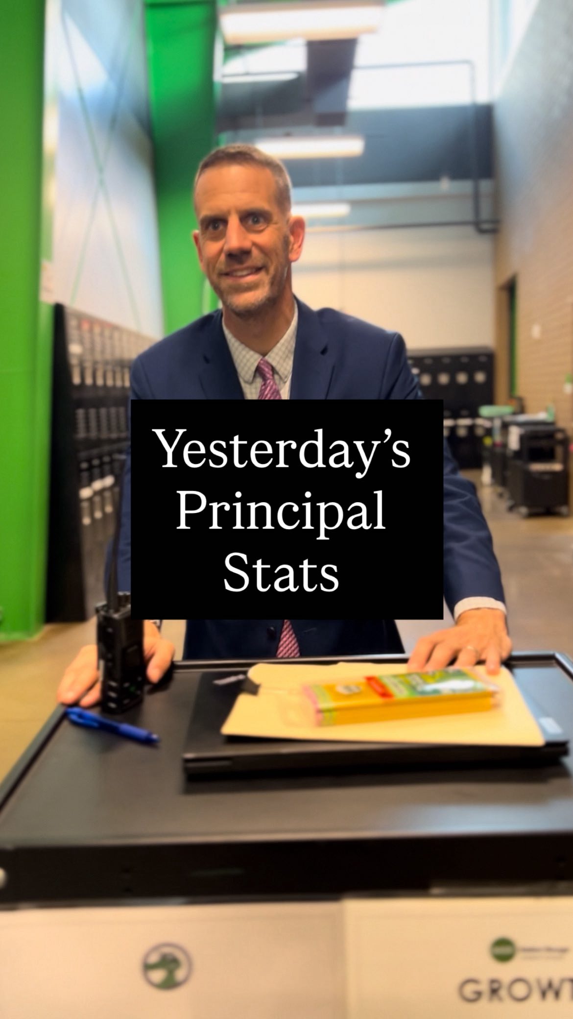 Instagram post by @principal_lamb for Chuck E. Cheese. Caption reads: That Chuck E. Cheese pizza was delicious. 10/10....