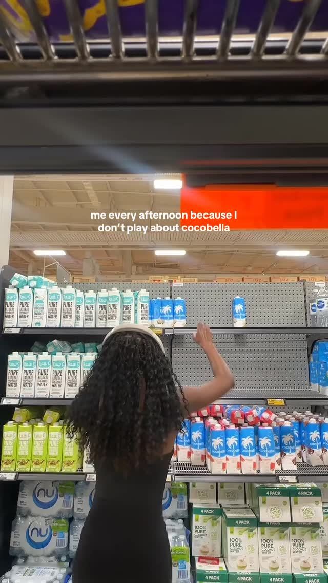 Instagram post by @viiccckii for Cocobella. Caption reads: @cocobella let me come to HQ because im addicted.....