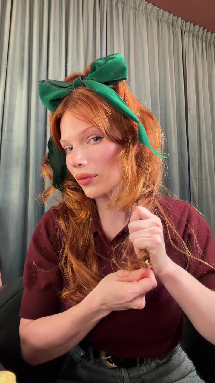 TikTok post by @levi_coralynn for OLAPLEX. Caption reads: @Olaplex forever a high shine holy grail....