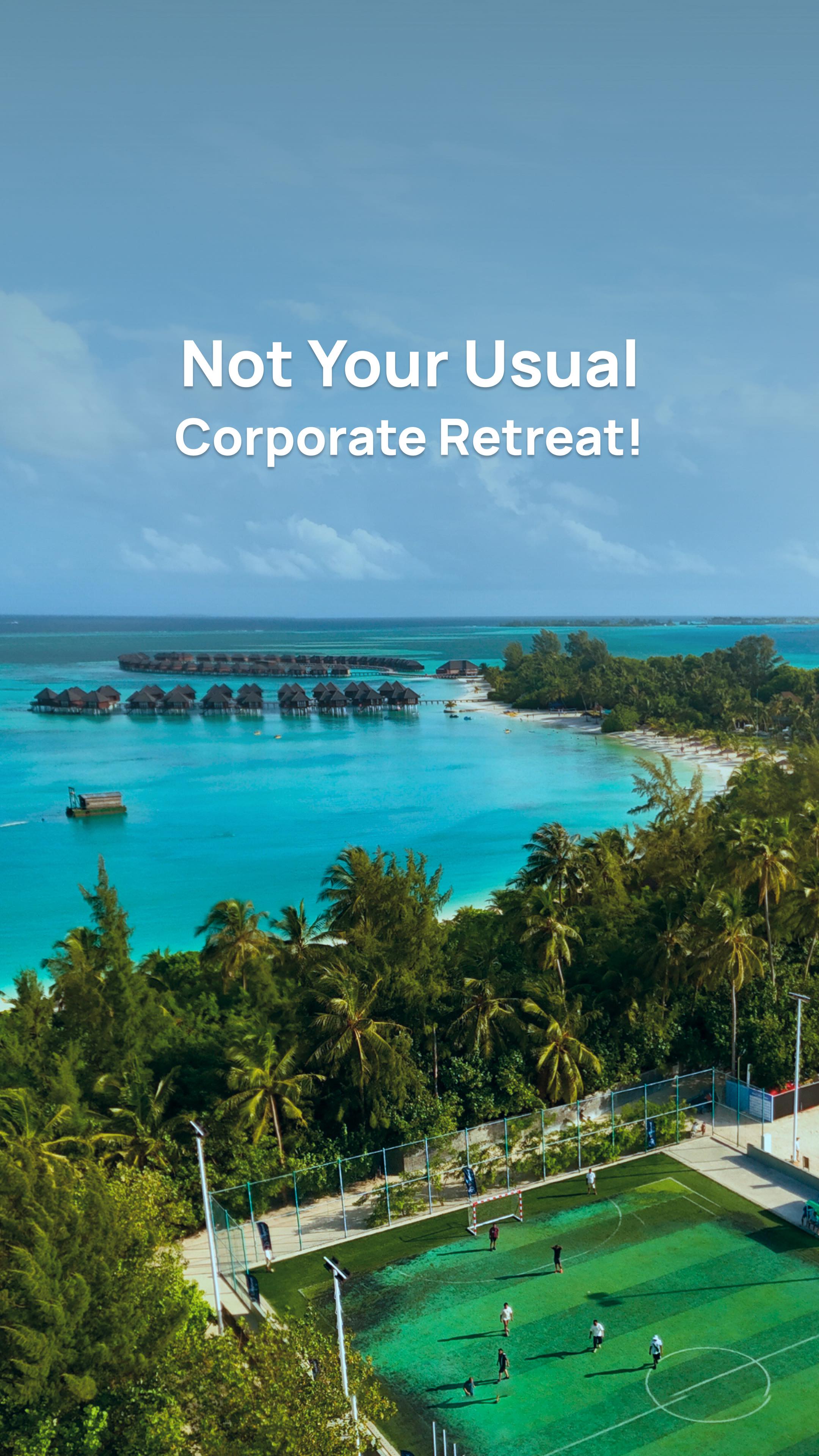 Instagram post by @pickyourtrail for Visit Maldives. Caption reads: What happens when 1000+ colleagues hit the....