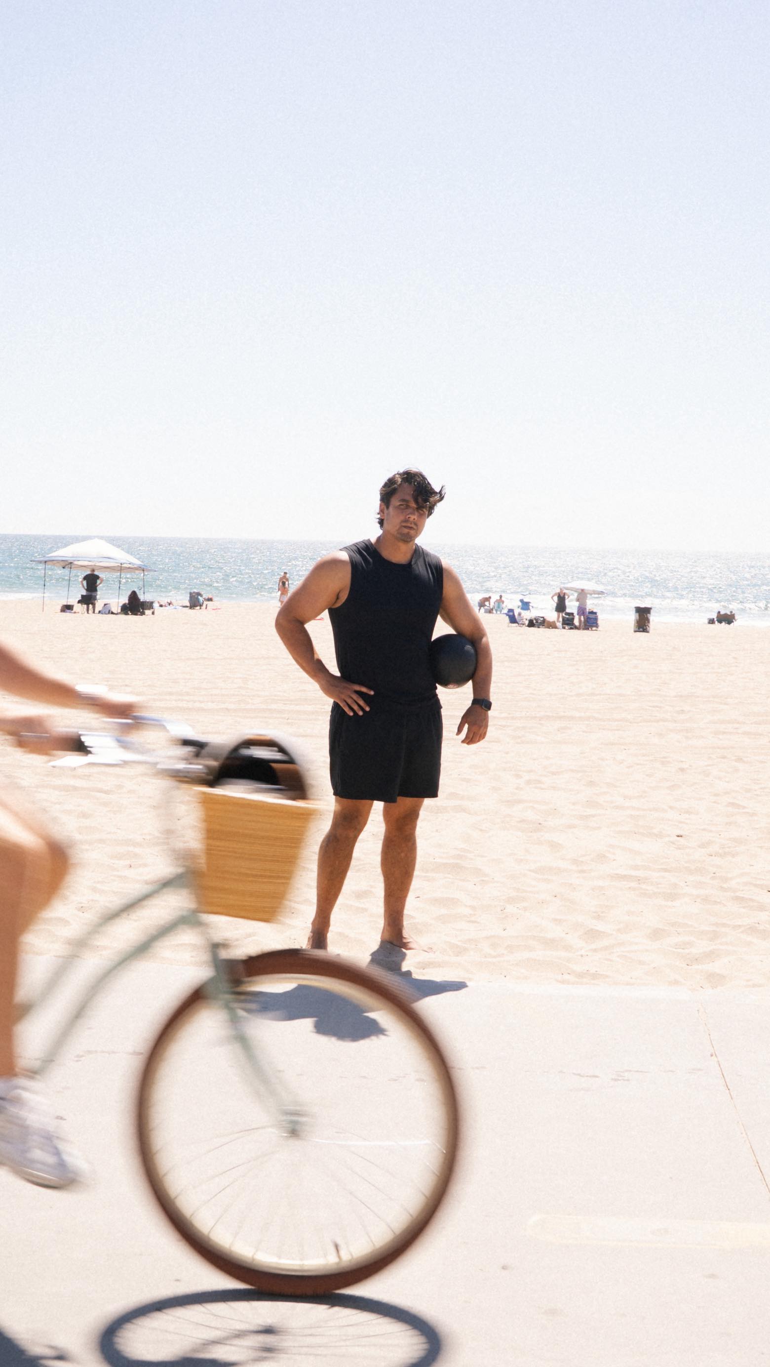 Instagram post by @chris_avey for Onnit. Caption reads: Some mornings feel scattered, like my brain’s....