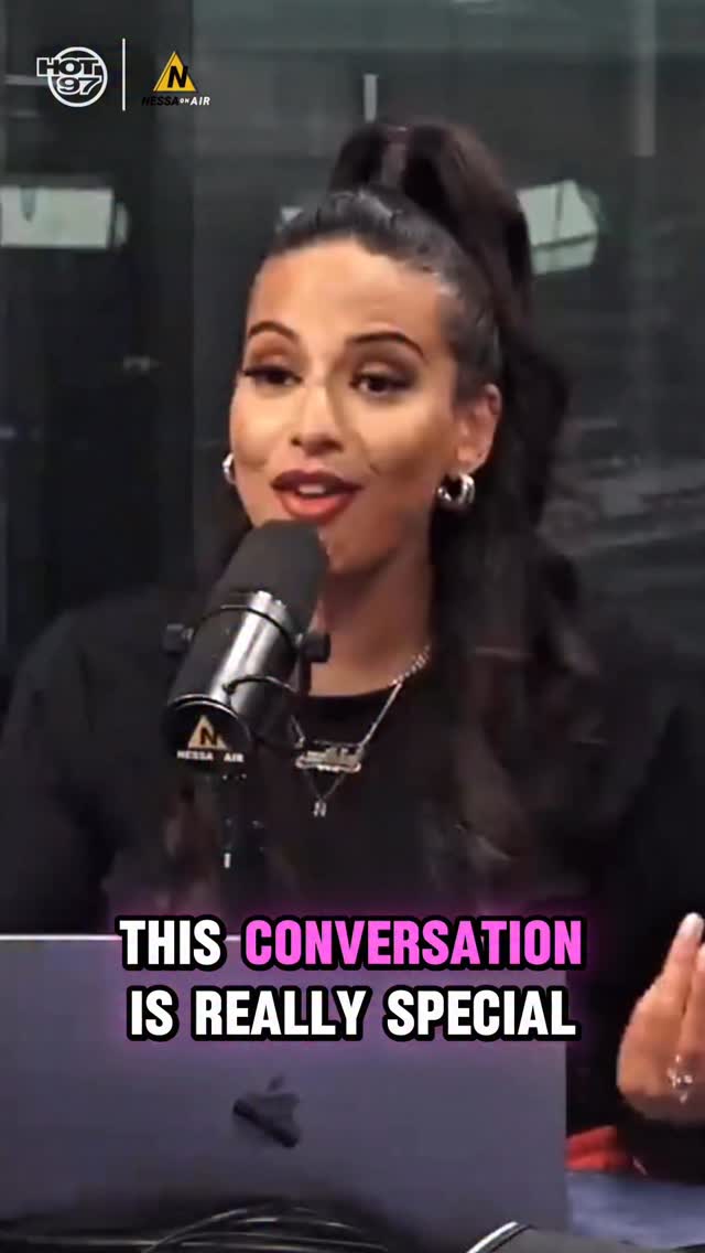 Instagram post by @nessnitty for HOT 97. Caption reads: We celebrate all the fathers who lead with vision....