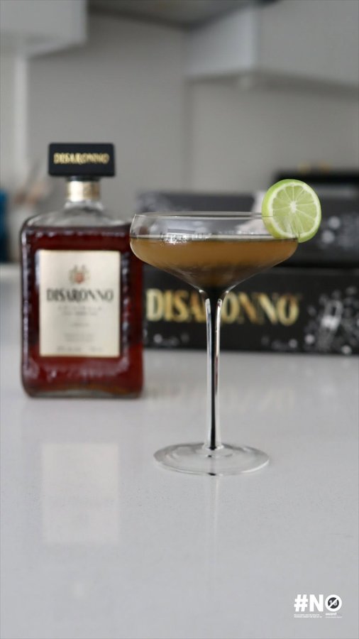 Instagram post by @namhla_mabombo for Disaronno. Caption reads: I recently went to Hussar Grill for their Tuesday....