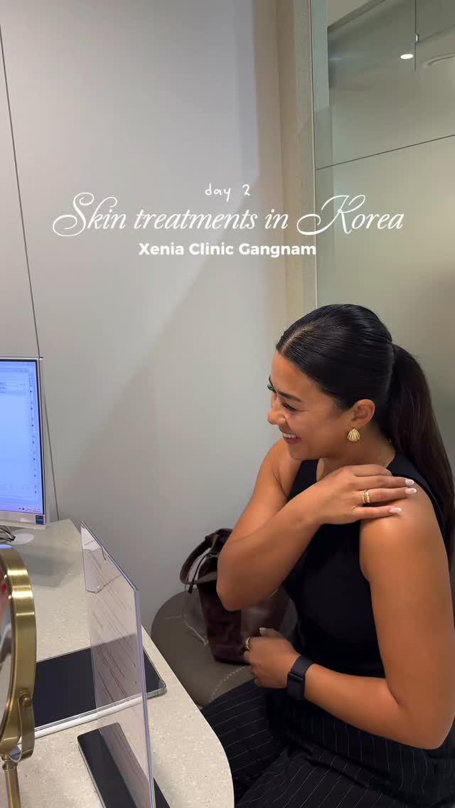 Instagram post by @xeniaclinic_eng for Xenia Clinic. Caption reads: Day 2 at @xenia.clinic @xeniaclinic_eng....
