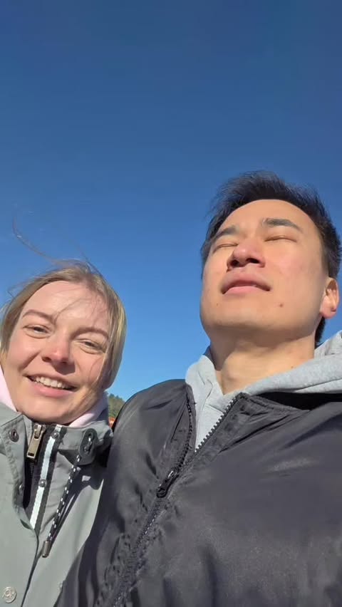 Instagram post by @koikefami1y for Bolt. Caption reads: [...] we went outside to enjoy the weather with....